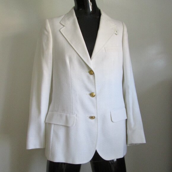 Point of View white Blazer Jacket - Picture 1 of 8
